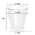 250ml Handmade Double Wall Glass Cup For Coffee